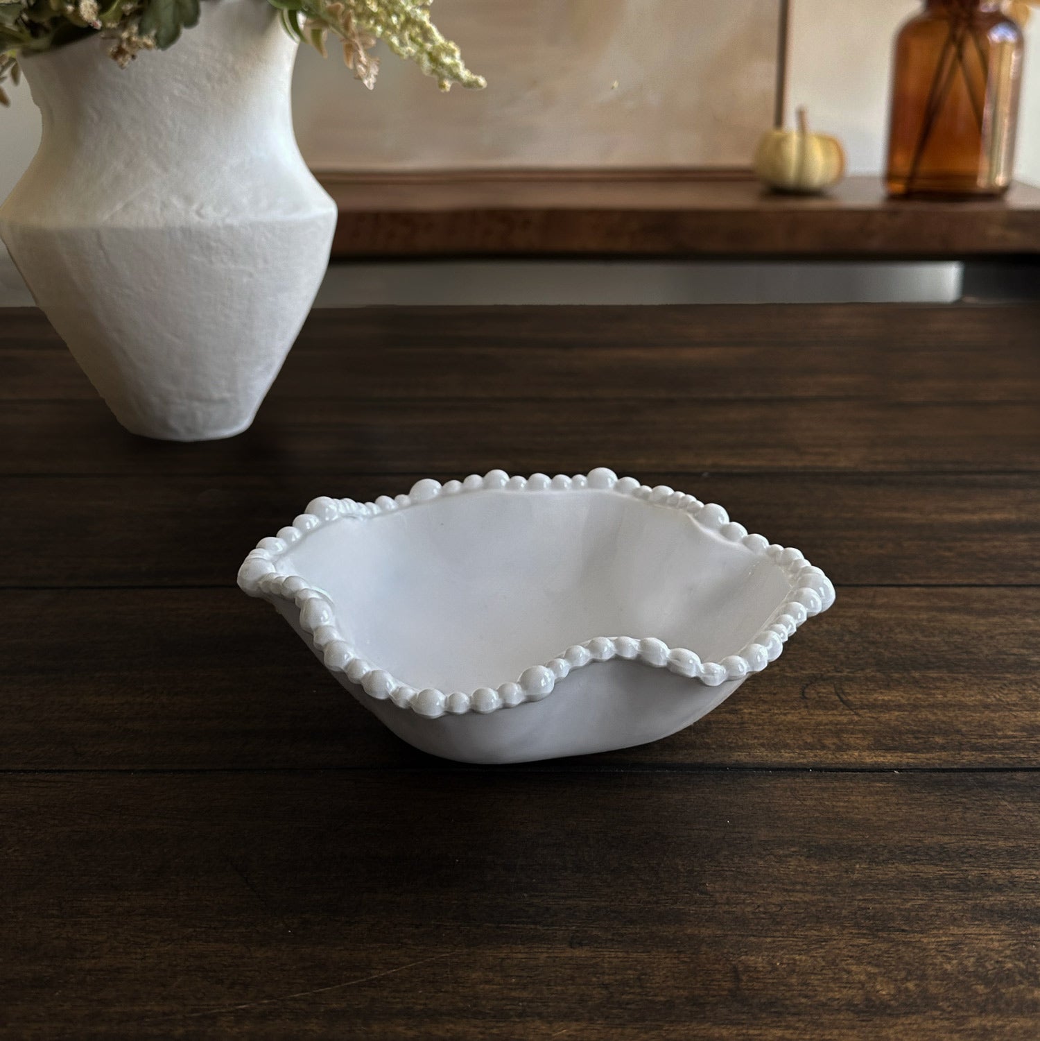 2795 VIDA Alegria Mini Wavy Bowl (White) - Image 1
