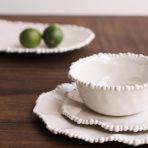 FINAL SALE - VIDA Alegria Dinner Plate Set of 4 (Sand) - Image 4