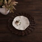 FINAL SALE - VIDA Alegria Salad Plate Set of 4  (Sand)