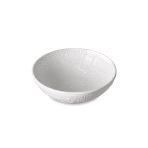 FINAL SALE - VIDA Croc Round Mini Bowl (White) - Image 4