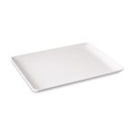 FINAL SALE - VIDA Croc Extra Large Rectangular Tray (White) - Image 4