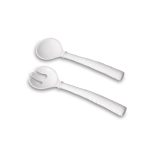 FINAL SALE - VIDA Croc Salad Servers (White) - Image 4