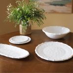 VIDA Bamboo Medium Oval Platter (White) - Image 2