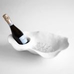 VIDA Ocean Oyster Champagne Bucket (White) - Image 2