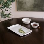 VIDA Bamboo Medium Rectangular Tray (White) - Image 4
