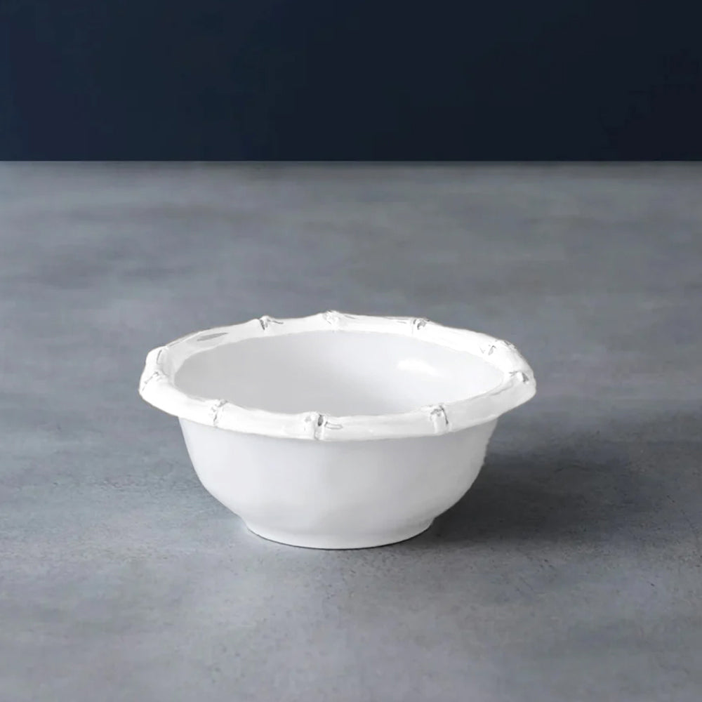 2886 VIDA Bamboo Small Dip Bowl (White) - Image 1