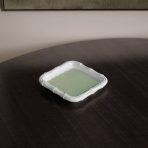 VIDA Bamboo Beverage Napkin Holder (White)