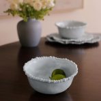 FINAL SALE - VIDA Alegria Cereal Bowl Set of 4 (Blue) - Image 4