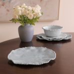 FINAL SALE - VIDA Alegria Dinner Plate Set of 4 (Blue) - Image 2