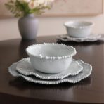 FINAL SALE - VIDA Alegria Dinner Plate Set of 4 (Blue) - Image 3