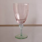 GLASS Aquarelle Wine (or All Purpose) Glass Set of 4 (Multi)  12 fl oz