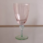 GLASS Aquarelle Wine (or All Purpose) Glass Set of 4 (Multi)  12 fl oz