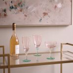 GLASS Aquarelle Wine (or All Purpose) Glass Set of 4 (Multi)  12 fl oz - Image 3