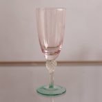GLASS Aquarelle Flute Set of 4 (Multi)  10 fl oz