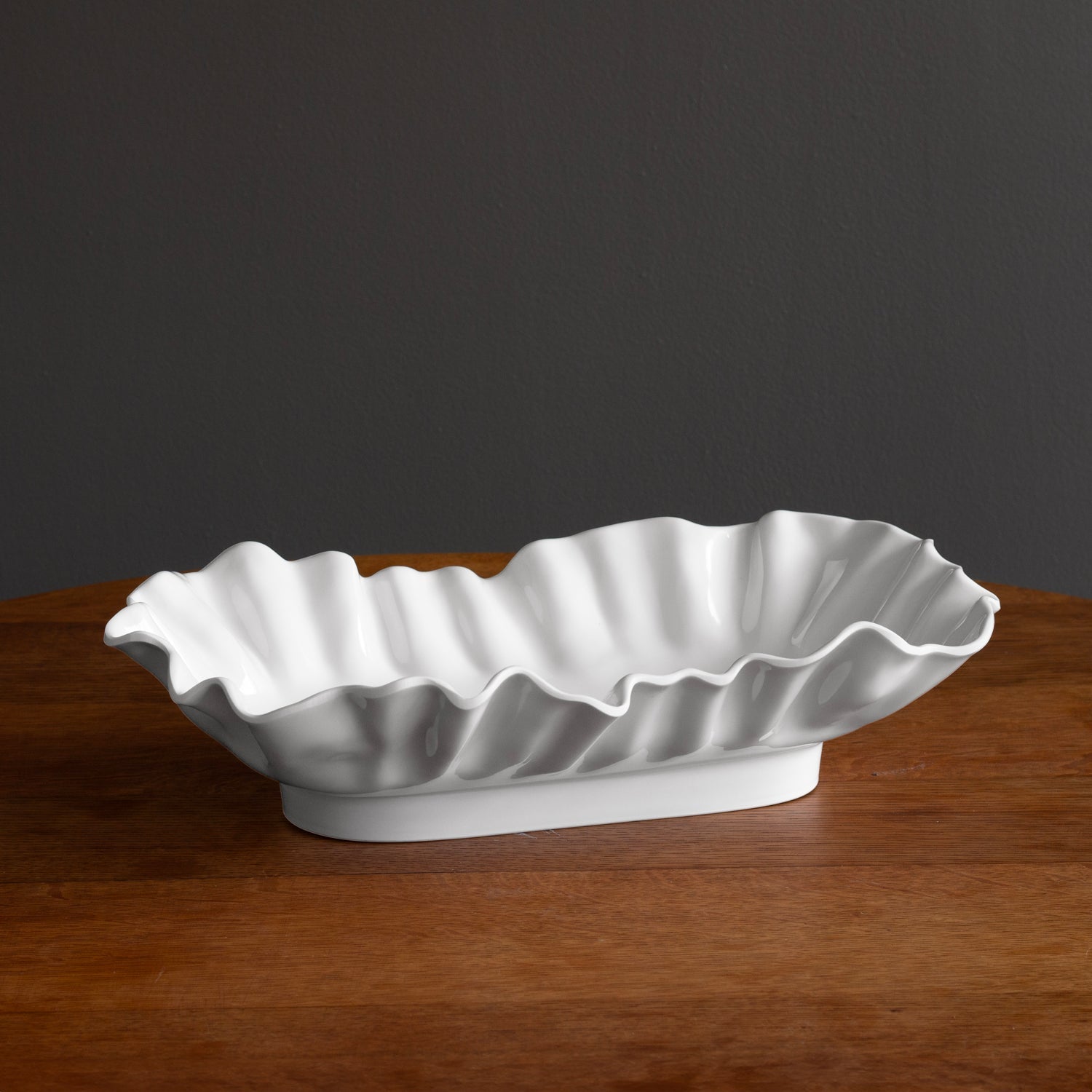 2945_d28304f7-bd68-43f0-a7d0-481f6b5cb131 VIDA Bloom Large Rectangle Bowl (White) - Image 1
