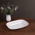 VIDA Nube Medium Rectangle Platter (White) - Image 7