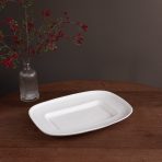 VIDA Nube Medium Rectangle Platter (White) - Image 3
