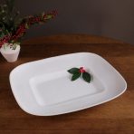 VIDA Nube Extra Large Rectangle Centerpiece (White) - Image 4