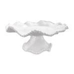 VIDA Alegria Small Pedestal Cake Plate (White) - Image 2
