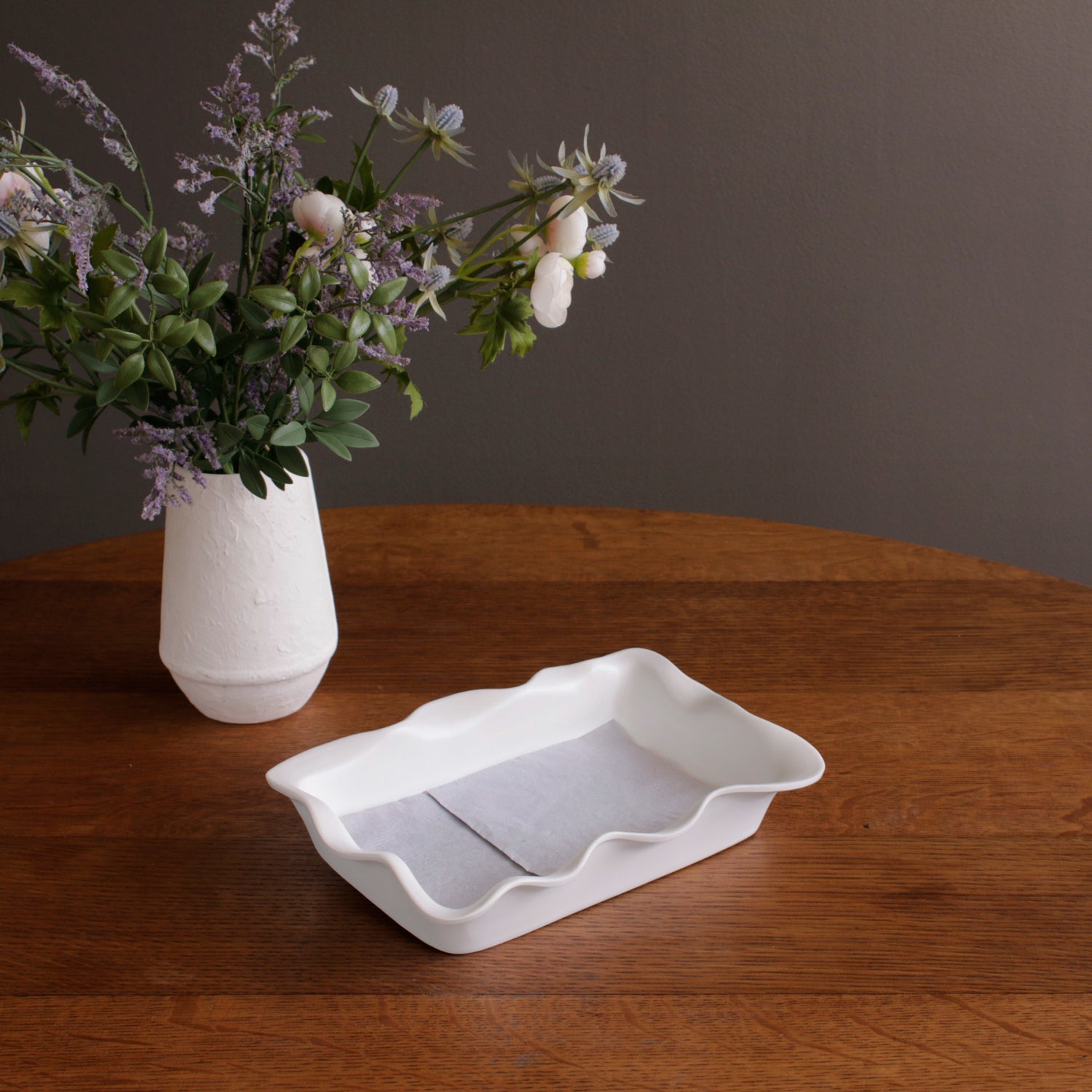 2952_3 VIDA Nube Guest Towel Holder (White) - Image 1