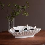 VIDA Bloom Large Oval Bowl (White) - Image 3