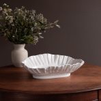 VIDA Bloom Large Oval Bowl (White) - Image 4