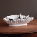 VIDA Bloom Large Oval Bowl (White) - Image 7