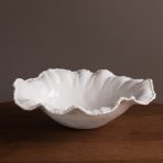 VIDA Alegria Extra Large Round Centerpiece (White)