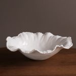 VIDA Alegria Extra Large Round Centerpiece (White)