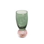 GLASS Venice Shot Glass Set of 4 (Green and Lavender) 6 fl oz - Image 2