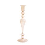 FINAL SALE - GLASS Cambridge Josephine 13.5" Candlestick Holder Set of 2 (Champagne and Gold) - Image 2