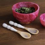 RESIN Rio Bubble Salad Servers (White) - Image 10