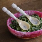 RESIN Rio Bubble Salad Servers (White) - Image 11