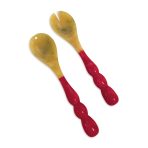 RESIN Rio Bubble Salad Servers (Pink) - Image 2