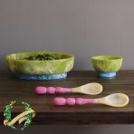 RESIN Rio Bubble Salad Servers (Pink) - Image 11