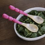 RESIN Rio Bubble Salad Servers (Pink) - Image 7