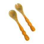 RESIN Rio Bubble Salad Servers(Orange) - Image 2