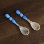 RESIN Rio Bubble  Salad Servers (Blue) - Image 8