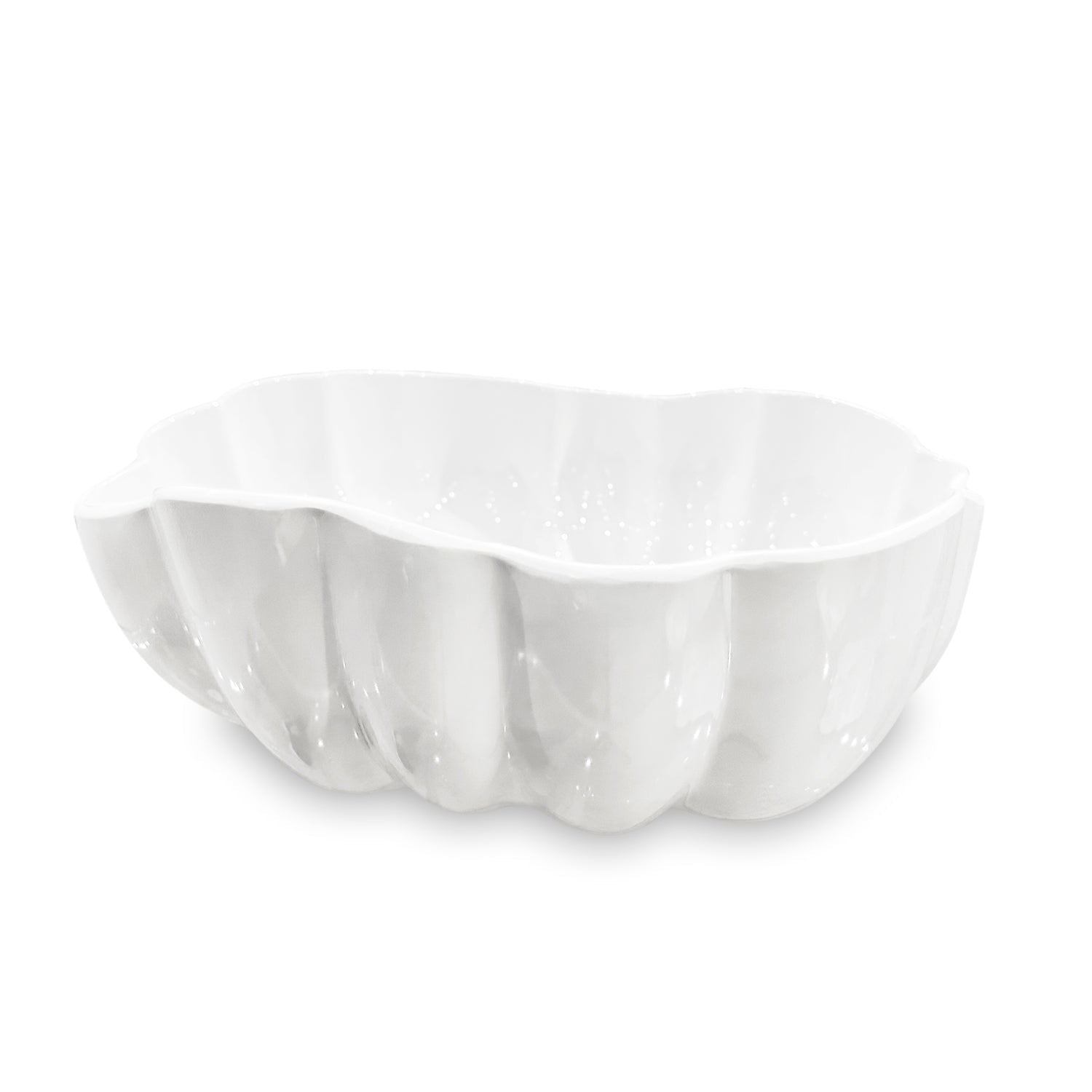 3083_1_22ee8a1d-bf29-48b9-899f-cee368787f01 FINAL SALE - VIDA Havana Rita Large Bowl White - Image 1