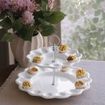 VIDA Alegria Two Tiered Egg Server White - Image 6