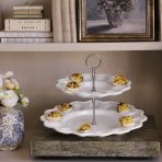 VIDA Alegria Two Tiered Egg Server White - Image 7