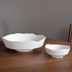VIDA Nube Dakota Small Bowl White - Image 2