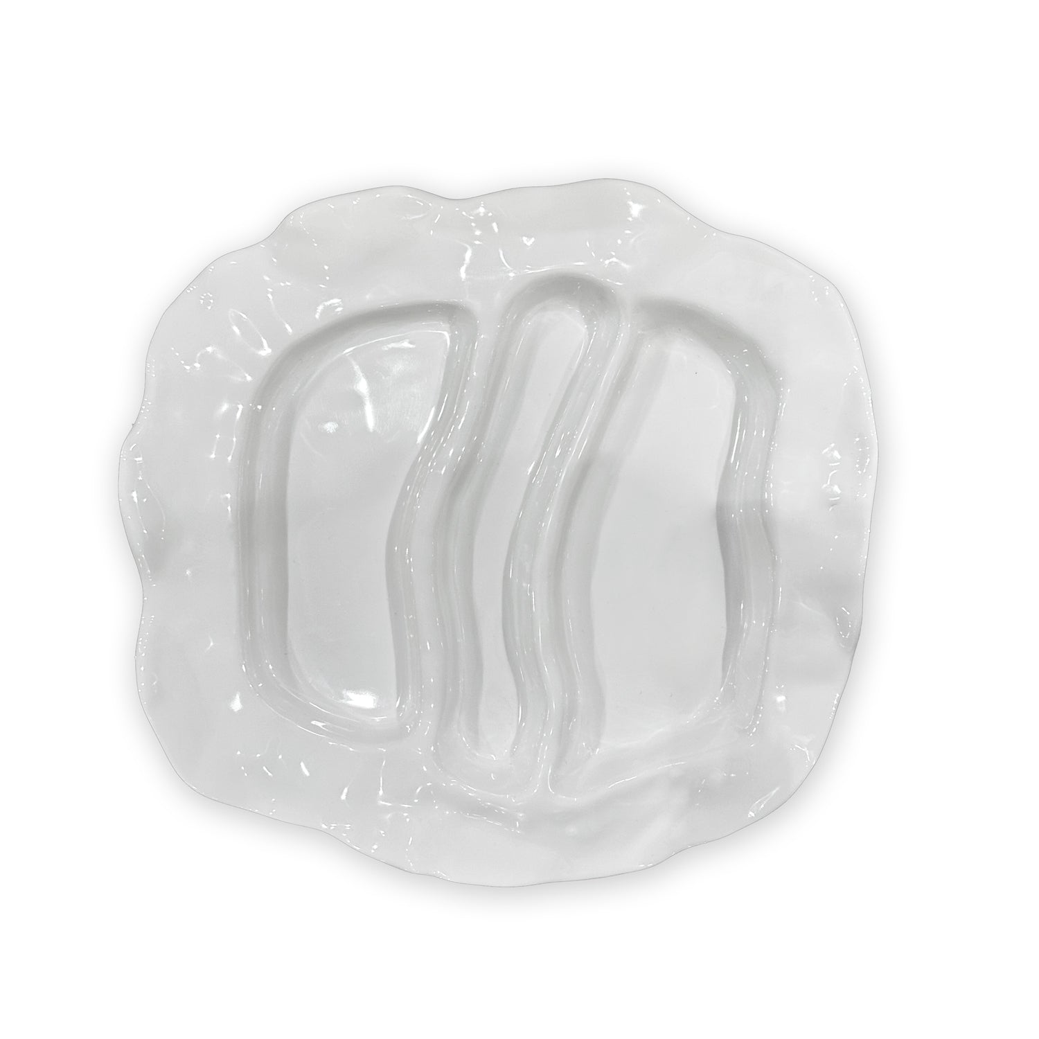 3097 VIDA Havana Three Part Server White - Image 1