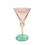 GLASS Aquarelle Martini Set of 4 (Multi)  6 fl oz - Image 2