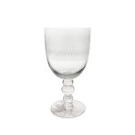 GLASS French Swirl All Purpose Set of 4 (Clear) 20 fl oz - Image 2