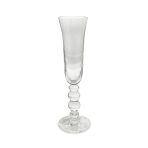 GLASS French Swirl Champagne Flute Set of 4 (Clear) 6 fl oz - Image 3