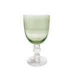 GLASS French Swirl All Purpose Set of 4 (Green) 20 fl oz - Image 2