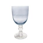 GLASS French Swirl All Purpose Set of 4 (Blue) 20 fl oz - Image 6