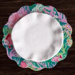 VIDA Coral Reef  Reversible  Round Placemats Set of 4 (Multi) - Image 6