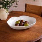 VIDA Amelia Extra Large Oval Bowl White - Image 3